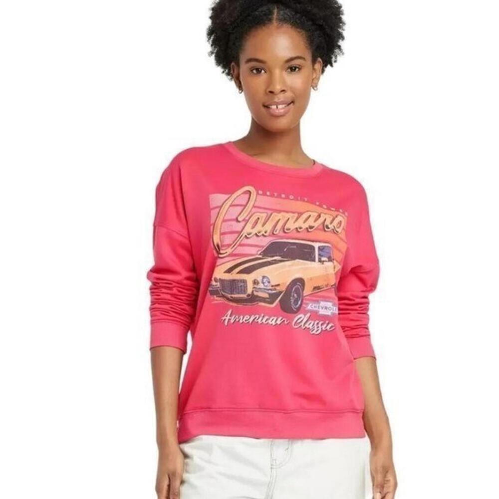 General Motors Camaro American Classic Goraphic Pullover Swetshirt Size XS